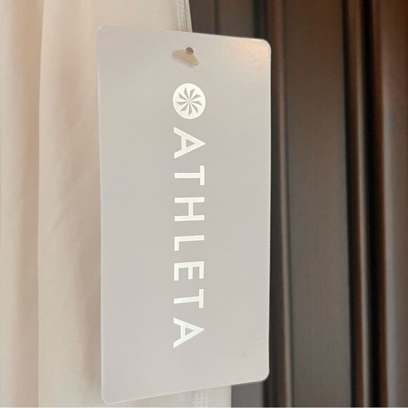 Athleta Ace Advantage Tennis Exercise 15 1/2 White Skort Skirt Size L - Picture 3 of 6